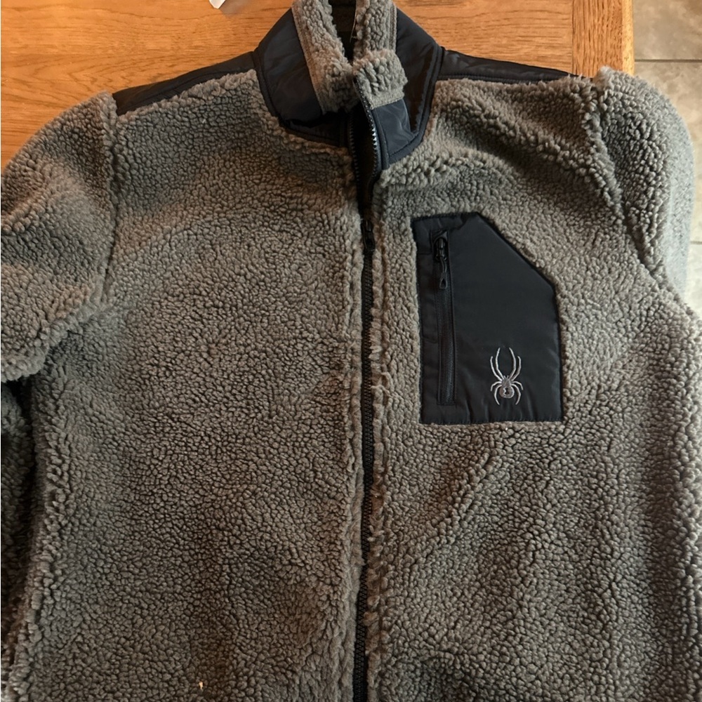New with tag fleece spyder jacket